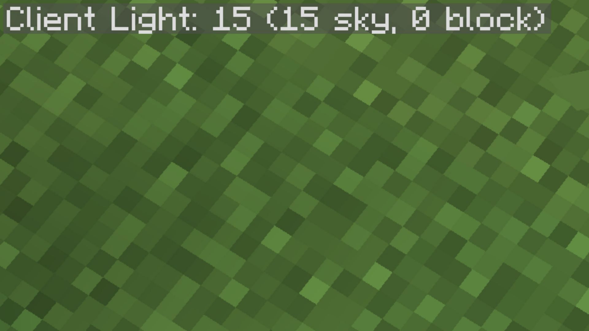 Light level shows how much light is falling on a block (Image via Sportskeeda Gaming || Mojang Studios)